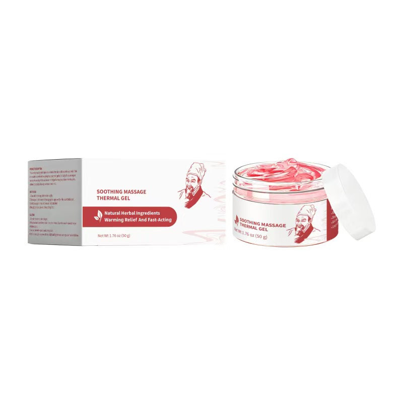 Natural Herbal Heating Massage Gel – Soothes Joints, Back, Neck & Body