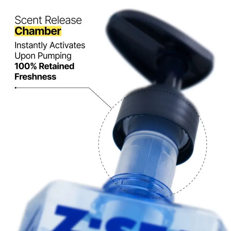 Z:SEA Oil-Control Scented Body Wash – Cologne Fragrance, Deep Cleansing & Acne Care, 11.84 fl oz / 350ml