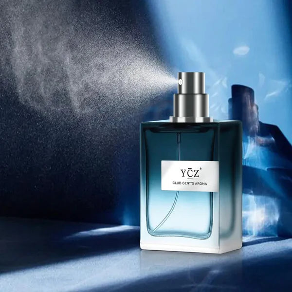 YCZ Club Gent’s Aroma Eau de Toilette for Men – 50ml, Long-Lasting Woody Spicy & Fresh Fragrance, Confidence Charisma Class, Perfect Gift