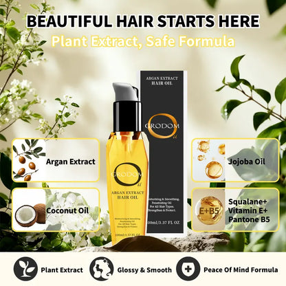 Argan Extract Hair Oil — 100ml with Coconut, Jojoba & Rosemary Oil