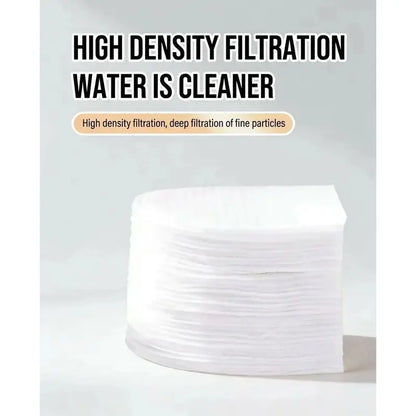 Universal Faucet Filter Bag – High-Density Cotton Water Purifier for Tap, Spring & Well Water, Removes Rust & Impurities