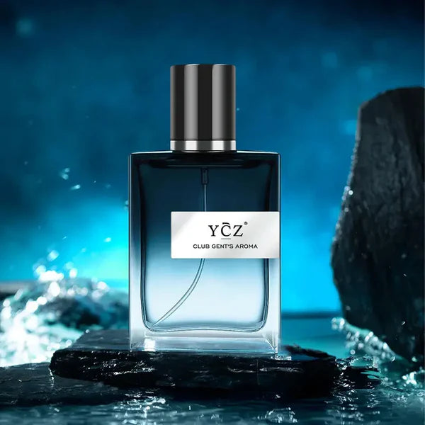 YCZ Club Gent’s Aroma Eau de Toilette for Men – 50ml, Long-Lasting Woody Spicy & Fresh Fragrance, Confidence Charisma Class, Perfect Gift