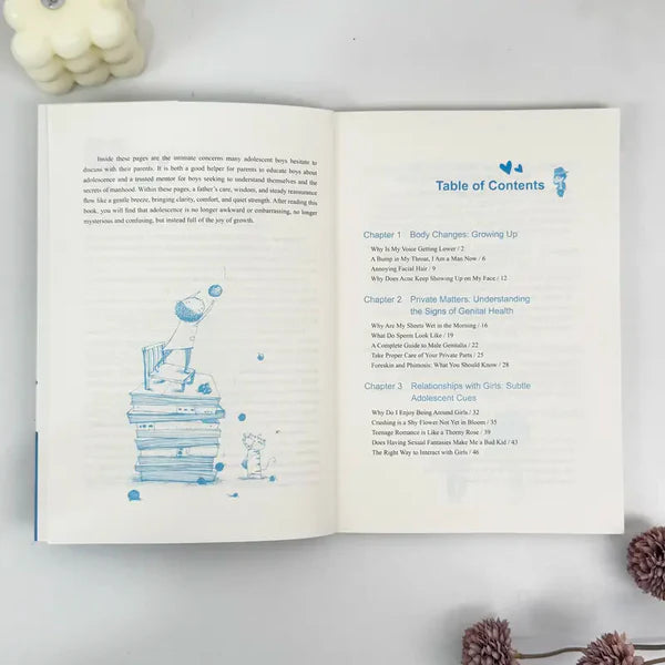 A Growing-Up Guide for Teen Boys & Girls – 2-Book Set, Clear Head Strong Heart Zero Drama, A Gift from Mom and Dad | Blue Planet