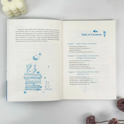 A Growing-Up Guide for Teen Boys & Girls – 2-Book Set, Clear Head Strong Heart Zero Drama, A Gift from Mom and Dad | Blue Planet