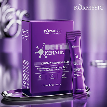 Kormesic 3D Collagen Keratin Hair Mask 30g – Deep Repair & Shine for All Hair Types