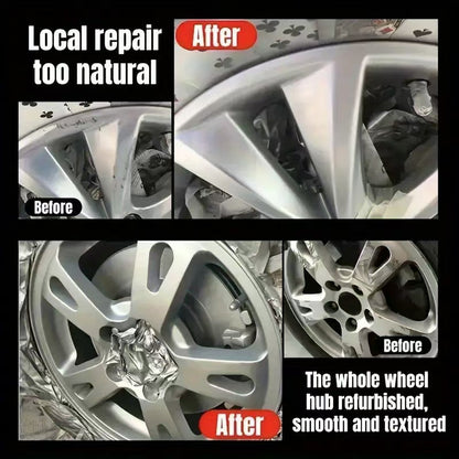 KineShinex Wheel Hub Scratch Repair Paste 120ml — No Trace Repair, Restore Like New