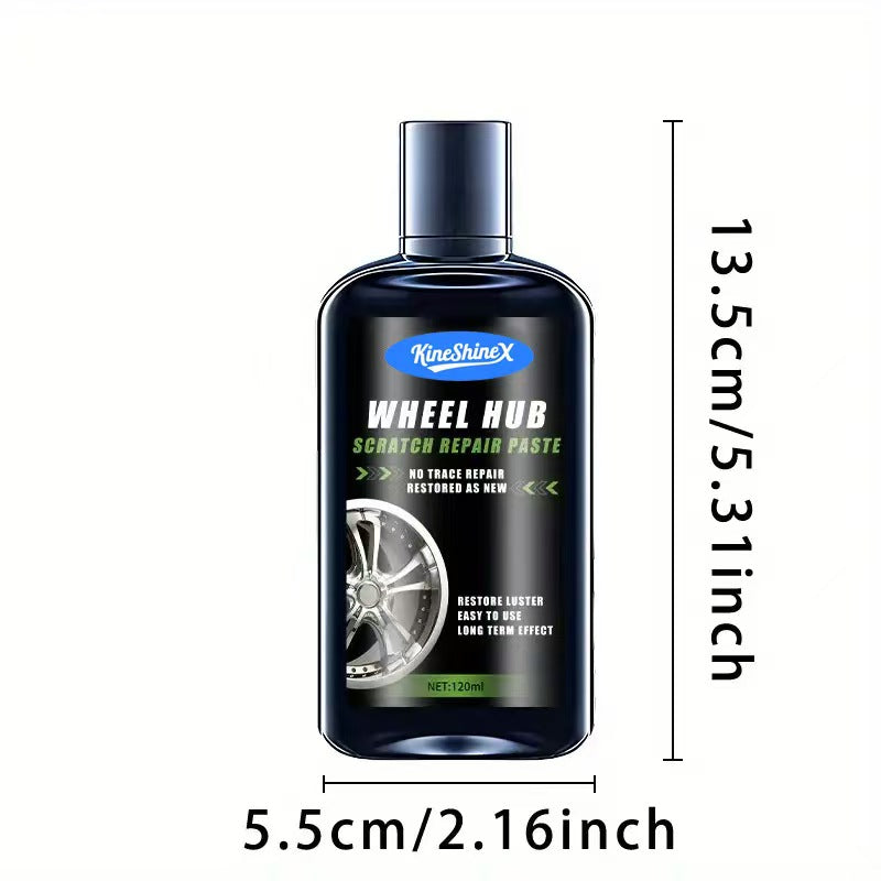 KineShinex Wheel Hub Scratch Repair Paste 120ml — No Trace Repair, Restore Like New