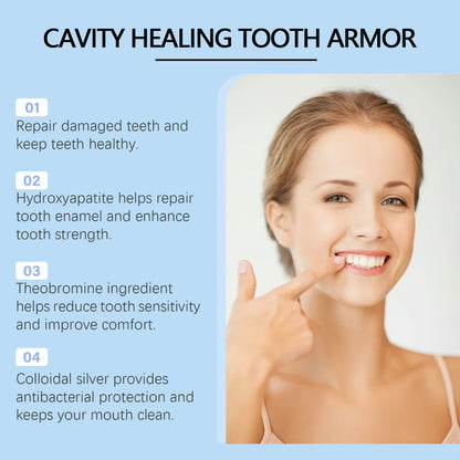 Oralhoe Dental Cavity Healing Tooth Armor – Nano Hydroxyapatite Serum