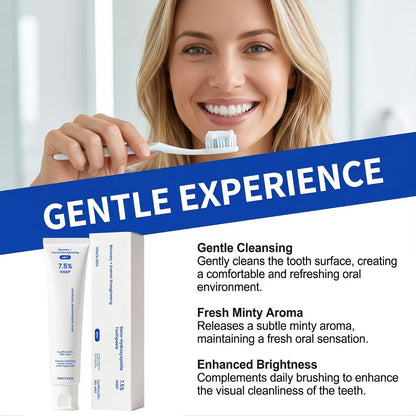 Gentle brushing experience - compact tube design