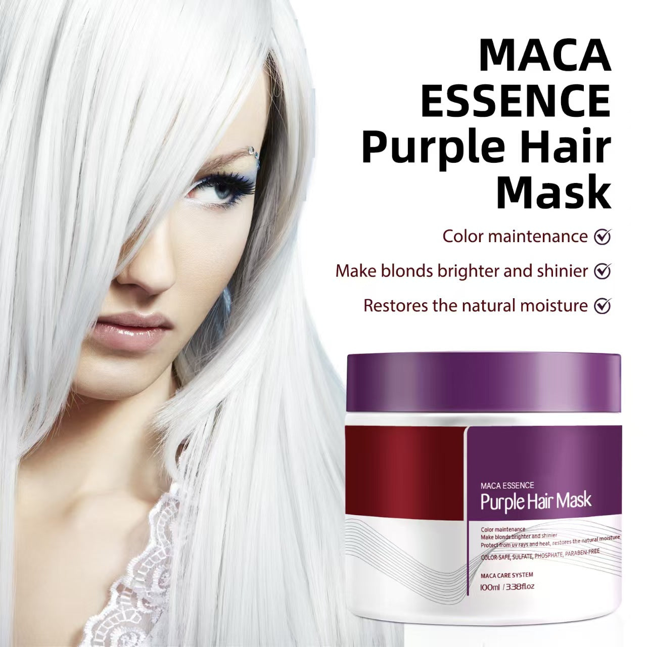Purple Hair Mask—Toning and Deep Conditioning Treatment