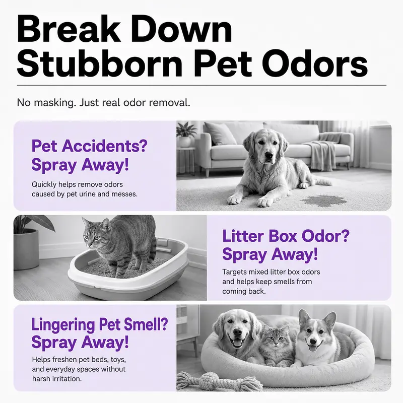 Babyouth spray tackles pet accidents, litter box odor, and lingering pet smells