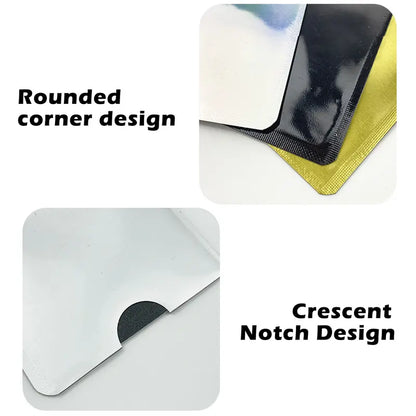 RFID Blocking Card Sleeves – 8-Pack, Anti-Demagnetization & Anti-Skimming, Tinfoil Material, Slim Lightweight, Fits Credit Cards ID & Bank Cards
