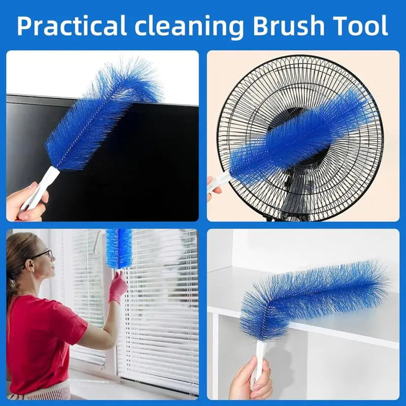 Bendable Fan Cleaner Brush 3-Pack – Reusable Microfiber Duster for Ceiling Fans, Air Vents & More