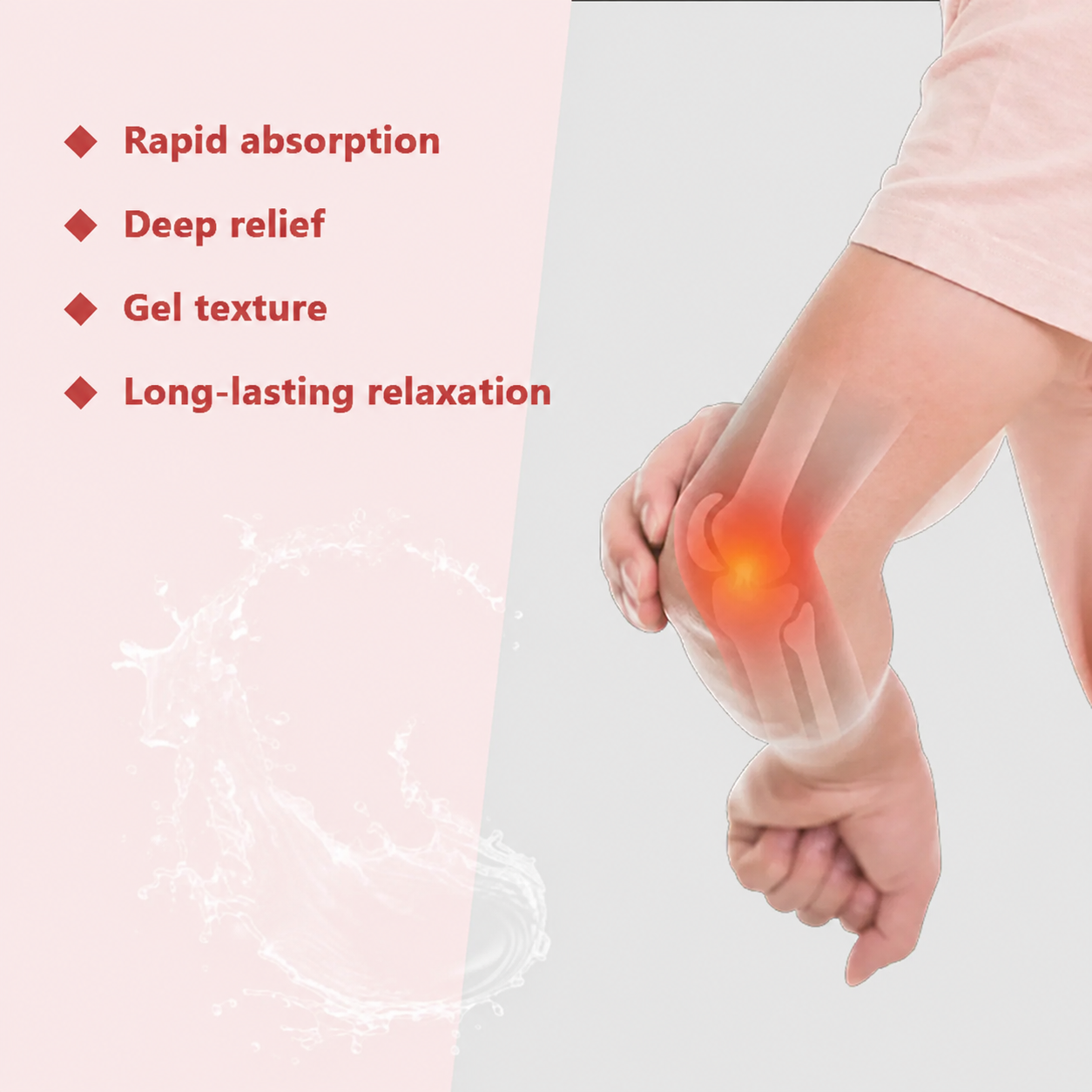 Natural Herbal Heating Massage Gel – Soothes Joints, Back, Neck & Body