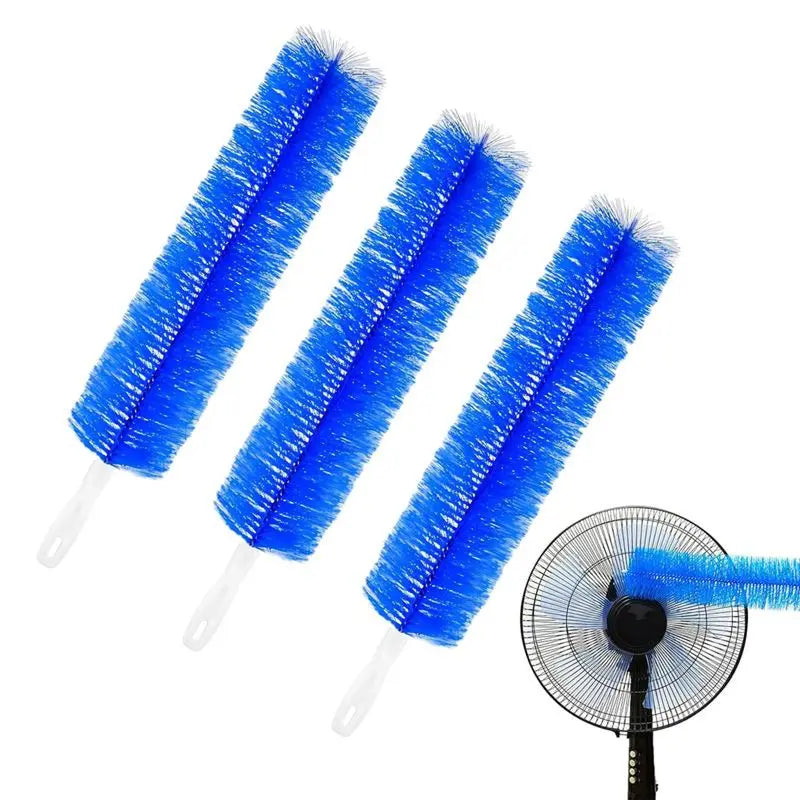 Bendable Fan Cleaner Brush 3-Pack – Reusable Microfiber Duster for Ceiling Fans, Air Vents & More