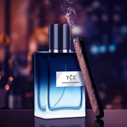 YCZ Club Gent’s Aroma Eau de Toilette for Men – 50ml, Long-Lasting Woody Spicy & Fresh Fragrance, Confidence Charisma Class, Perfect Gift