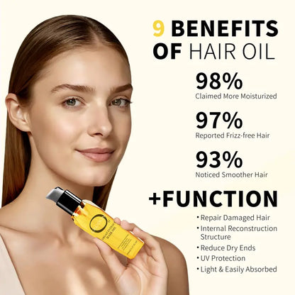 Argan Extract Hair Oil — 100ml with Coconut, Jojoba & Rosemary Oil