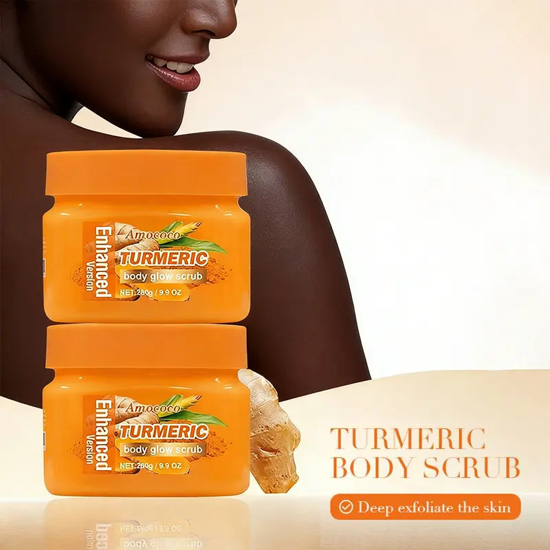 Amococo Amococo Turmeric Body Glow Scrub – Exfoliate, Brighten & Moisturize ...
