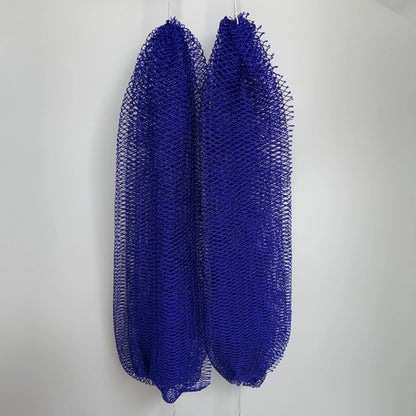 Authentic African Exfoliating Net Bath Sponge – Deep Cleansing Body Scrubber, Rich Lather, Multiple Colors