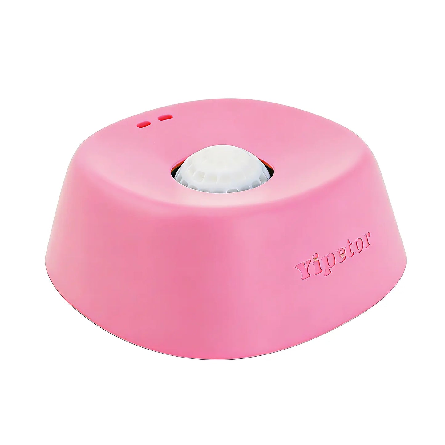 Yipetor Slow Feeder Dog Bowl – Built-in Rolling Ball, No-Spill Liquid Treat & Bone Broth Licking Bowl, All Breeds (Blue / Black / Pink)