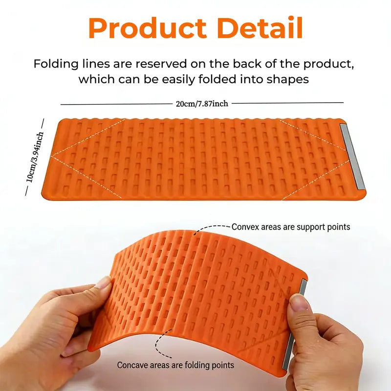 Flexible Silicone Foldable Phone & Tablet Stand — Rollable, Bendable, Universal