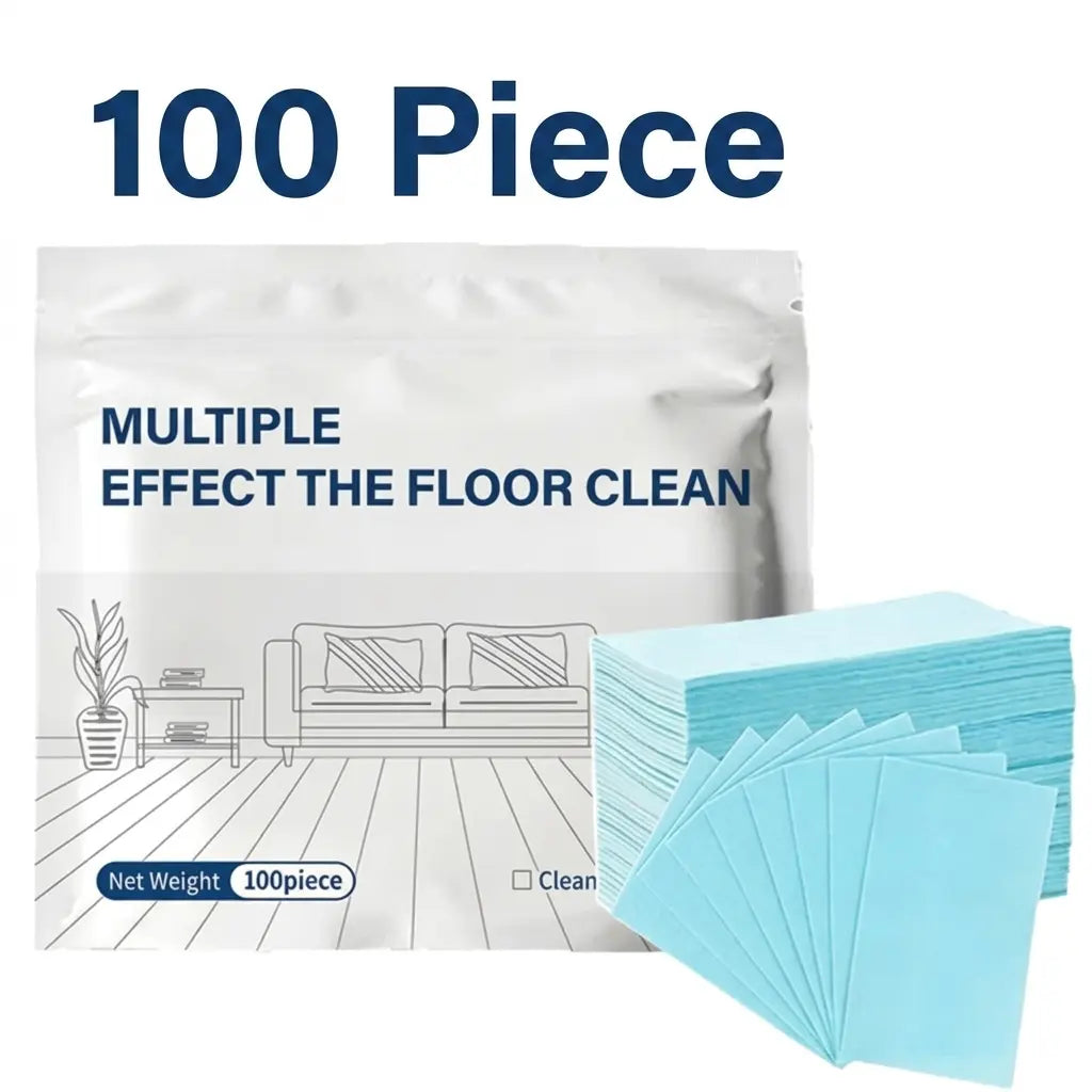 100 Piece Floor Cleaning Tablets – Multi-Surface Cleaner for Hardwood, Laminate, Tile & RV Walls