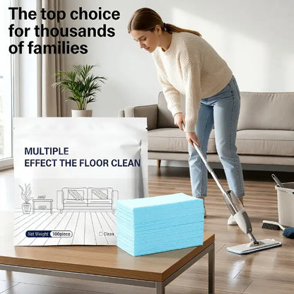 100 Piece Floor Cleaning Tablets – Multi-Surface Cleaner for Hardwood, Laminate, Tile & RV Walls