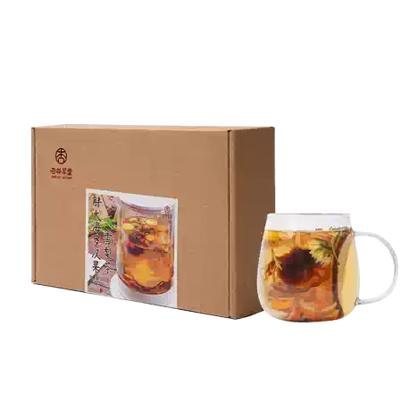 Throat-Soothing Herbal Tea – Fresh Pear, Loquat & Monk Fruit, Natural Phlegm-Dissolving Blend, Gift Box Set