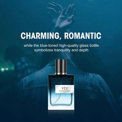 YCZ Club Gent’s Aroma Eau de Toilette for Men – 50ml, Long-Lasting Woody Spicy & Fresh Fragrance, Confidence Charisma Class, Perfect Gift
