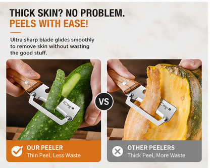 2PCS 2-in-1 Fruit & Veggie Peeler with Bottle Opener