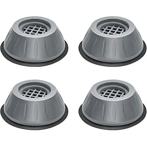 4-Piece Anti-Vibration Shock-Absorbing Pads for Washing Machines & Appliances