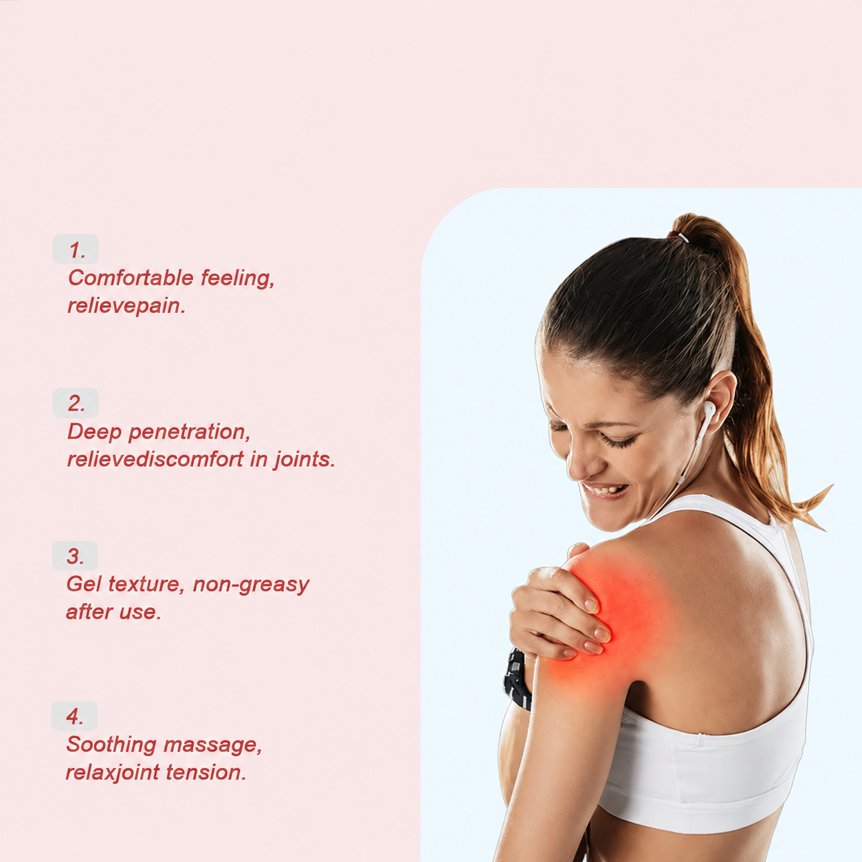 Natural Herbal Heating Massage Gel – Soothes Joints, Back, Neck & Body