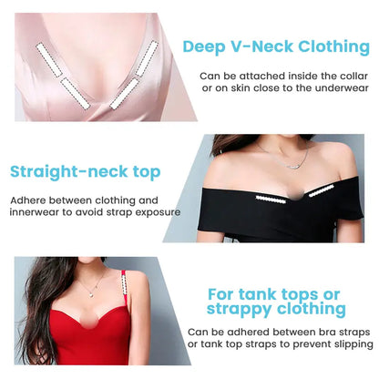 Double-Sided Fashion Tape for Women – 72 Counts | Invisible, Skin-Friendly & No-Residue Body Tape for Clothing | Safe for Sensitive Skin