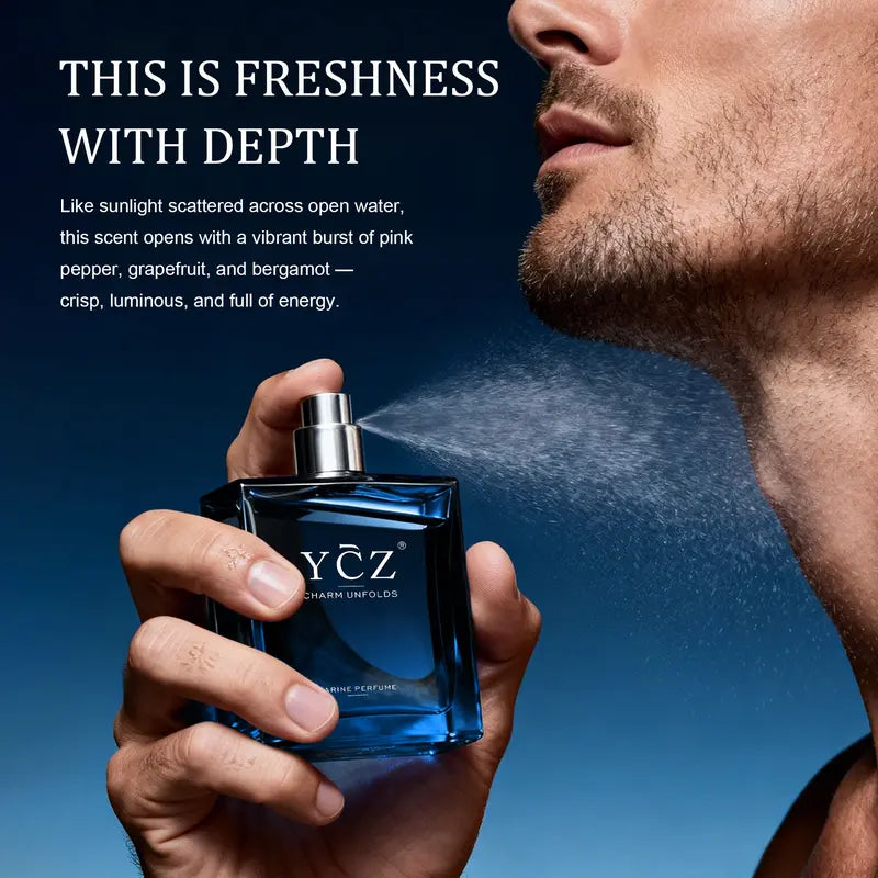 YCZ Midnight Marine Eau De Parfum 50ml - The Scent of Freedom