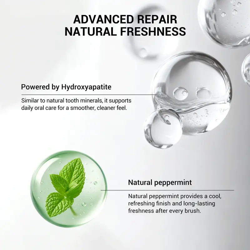 Nano Hydroxyapatite Toothpaste tube and box