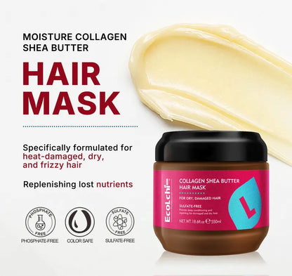 Steps of use: apply to towel-dried hair, leave 3 minutes, rinse off