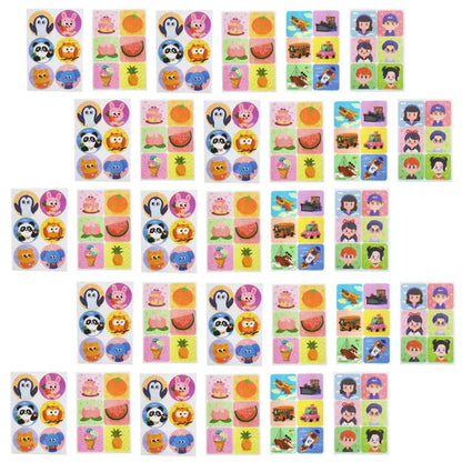 Mosquito Repellent Stickers for Kids – 180 Count (10 Sheets), Cute Cartoon Design, Plant-Based DEET-Free Formula, Up to 12 Hours Protection