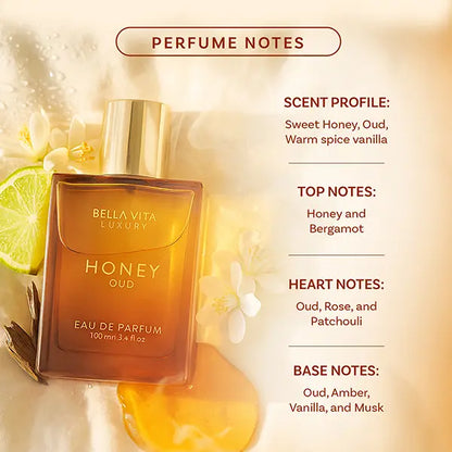 Bella Vita Luxury Honey Oud Eau de Parfum 100ml