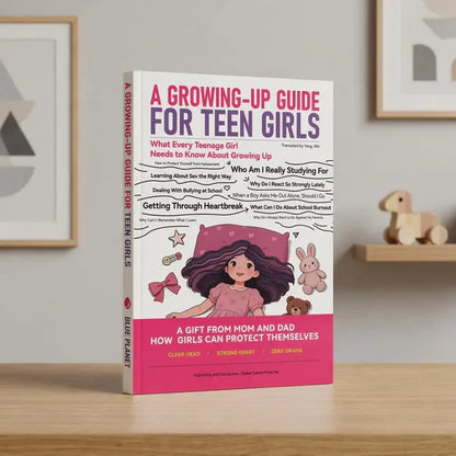 A Growing-Up Guide for Teen Boys & Girls – 2-Book Set, Clear Head Strong Heart Zero Drama, A Gift from Mom and Dad | Blue Planet